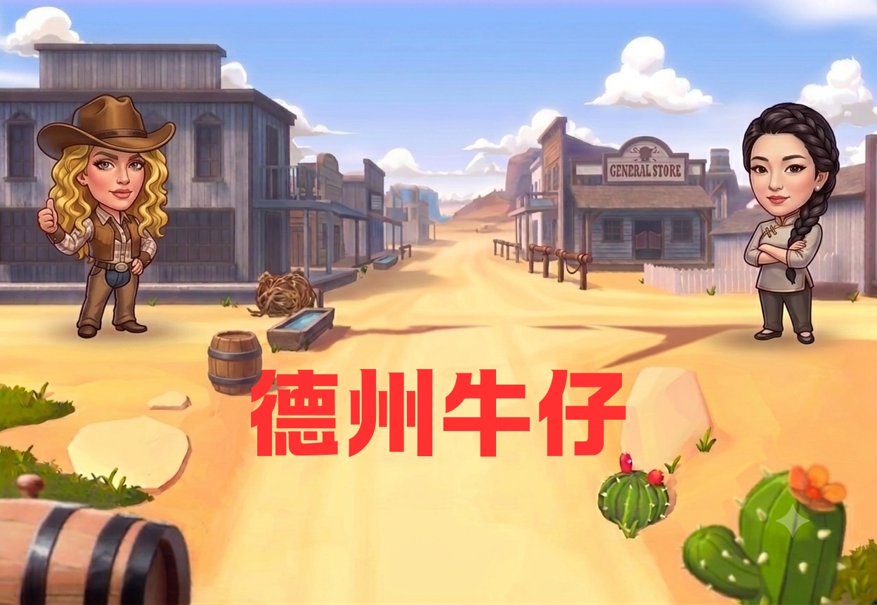 德州牛仔遊戲畫面